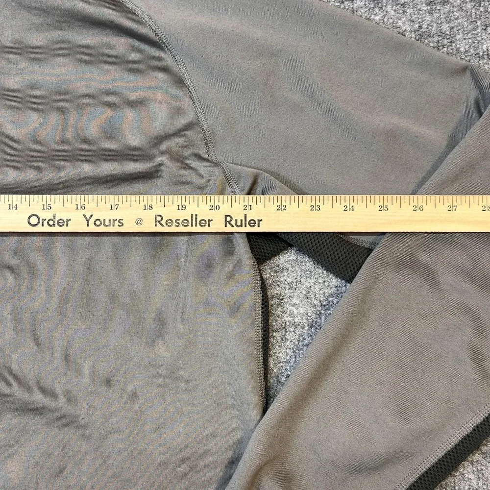The North Face Flight Series Pullover Mens Large Gray 1/4 Zip Long Sleeve